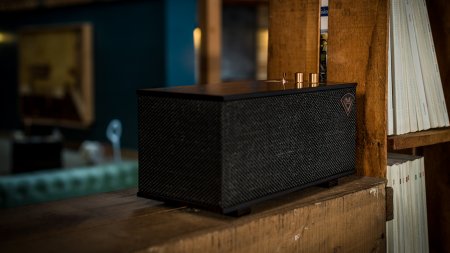 Description image for Klipsch THE ONE Heritage Series Wireless Tabletop Stereo WALNUT