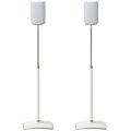 Sanus WSSE1A2 Height-Adjustable Speaker Stands for Sonos Era 100 (Pair) WHITE