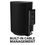 Sanus WSFME11-B2 Fixed Wall Mount Sonos Era 100, Single BLACK