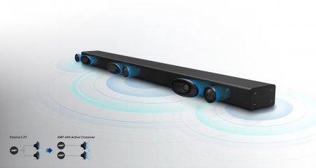 Description image for Samsung HW-K550 340 W 3.1 CH Flat Soundbar