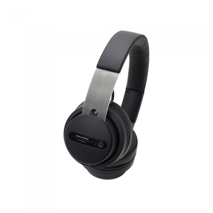 Audio Technica ATH-PRO7X Professional On-Ear DJ Monitor Headphones BLACK - Click Image to Close