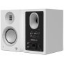 Kanto Living TUK 2nd Gen (2nd Gen) 260 W Premium Powered Speaker System with Bluetooth 5.4 Dual RCA and USB-C Inputs MATTE WHITE W/ ALUMINUM