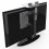 Sonora Clamp Mount for Cable Box, DVD/Bluray or Small Component Behind TV