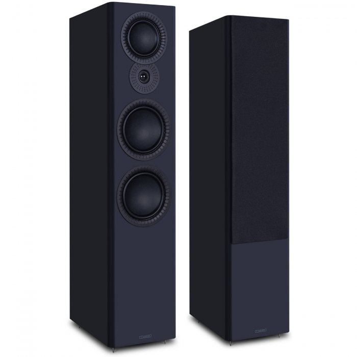 Mission LX6MKIIBK Floorstanding Three-Way 2x6.5-In + 5-In Driver Single Loudspeaker (Each) - Click Image to Close