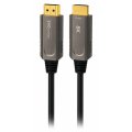 EVOssentials 20M 8K Hybrid Optical Fiber HDMI Cable BLACK