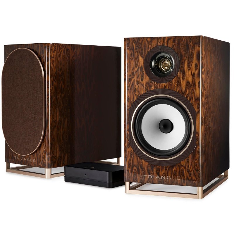Triangle Capella v2 2-Way Bookshelf Speakers NEBULA BROWN