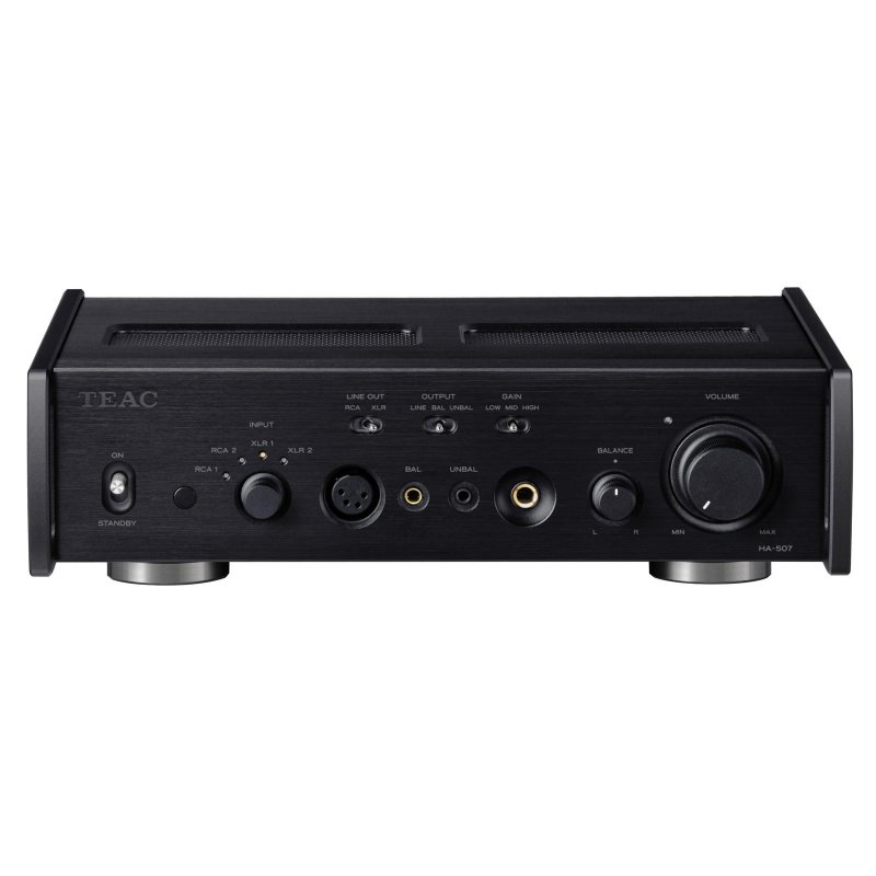 TEAC Reference 500 HA-507 Pure Analog Headphone Amplifier / Preamplifier BLACK