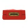 iFi Audio iDefender+CC USB-C to USB-C Ground Noise (Buzz/Hum) Eliminator RED