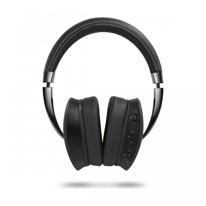 NAD VISO HP70 aptX HD Wireless Active RoomFeel Noise Cancelling Headphones BLACK - Click Image to Close