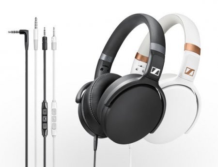 Description image for Sennheiser HD 4.30 Over-Ear Foldable Stereo Headphone BLACK for Apple iOS