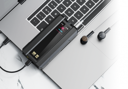 Description image for FiiO Q15 Portable DAC and Headphone Amplifier TITANIUM