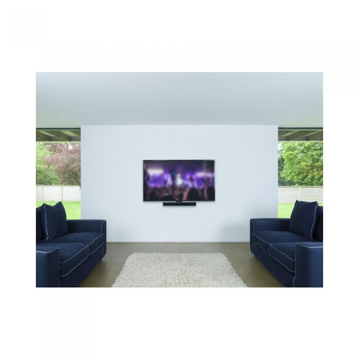 Flexson B-CM 40-Inch Cantilever TV Mount Moveable for Sonos Beam BLACK - Click Image to Close
