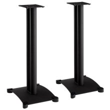 Sanus Steel Series SF30 30-Inch Speaker Stand for Medium Bookshelf Speakers (Pair) BLACK