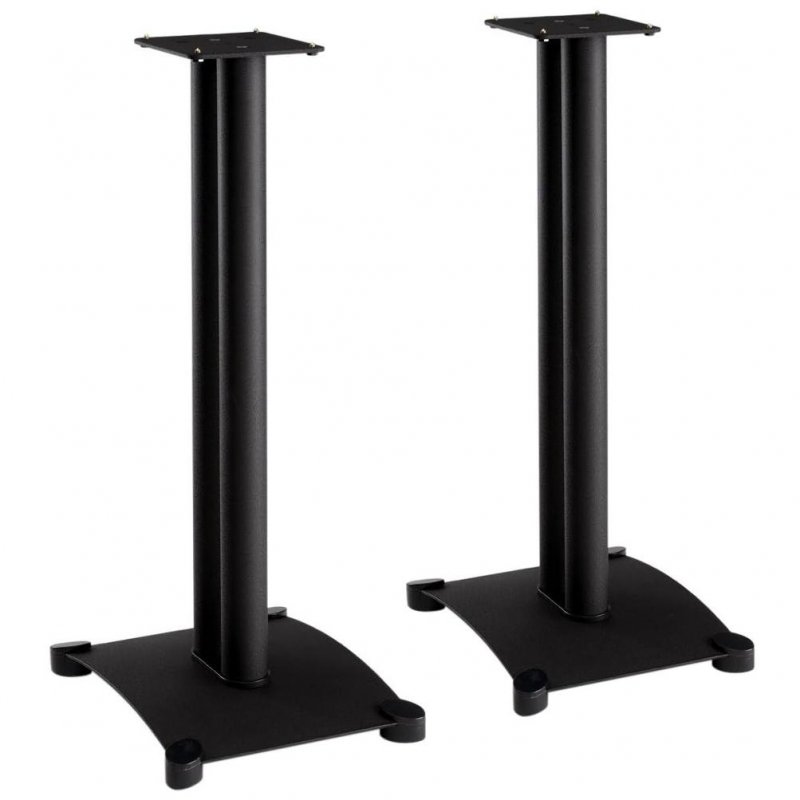 Sanus Steel Series SF30 30-Inch Speaker Stand for Medium Bookshelf Speakers (Pair) BLACK