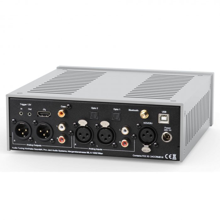 Pro-Ject PRE BOX RS2 DIGITAL Audiophile Line Preamplifier DAC & Headphone Amp BLACK - Click Image to Close