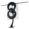 ClearStream C2-V-CJM 2V Indoor/Outdoor HDTV Antenna with Mount 60 Mile Range