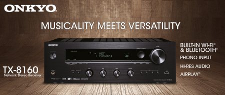 Description image for Onkyo TX-8160 Network Stereo Receiver