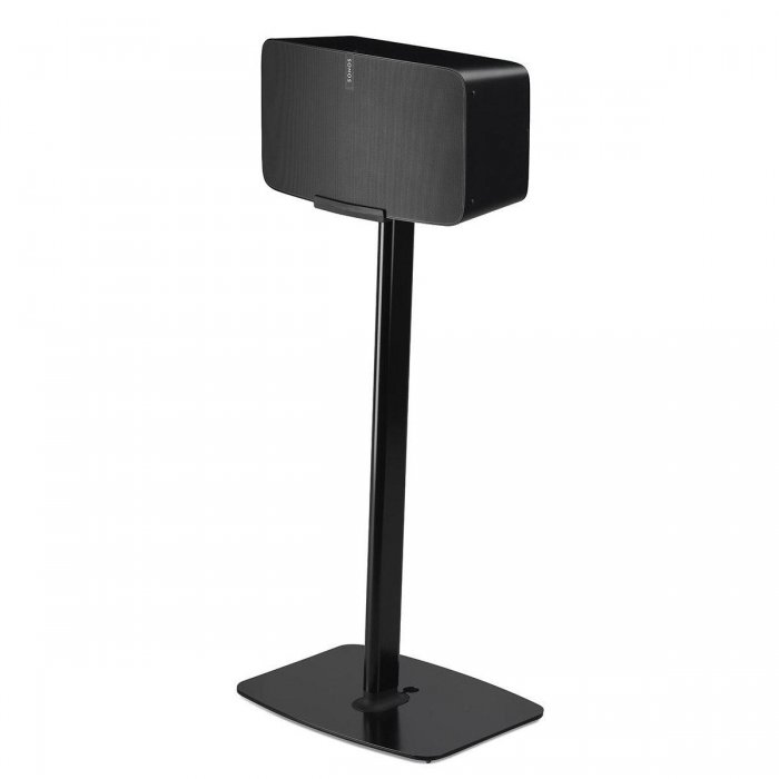 Flexson FLXP5FS1024 Horizontal OR Vertical Floorstand Speaker for Play 5 BLACK (Each) - Click Image to Close
