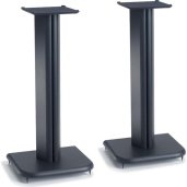 SANUS Basic Series BF24 24-Inch Medium Bookshelf Speaker Stand (Pair) BLACK