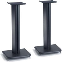 SANUS Basic Series BF24 24-Inch Medium Bookshelf Speaker Stand (Pair) BLACK