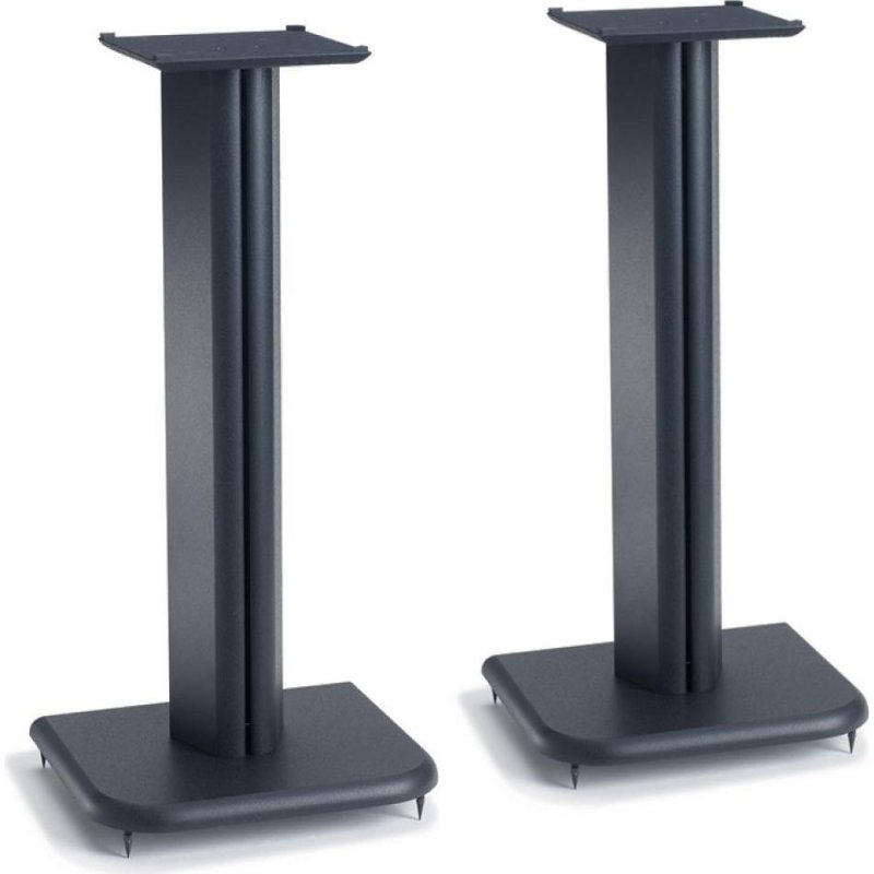 SANUS Basic Series BF24 24-Inch Medium Bookshelf Speaker Stand (Pair) BLACK