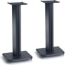 SANUS Basic Series BF24 24-Inch Medium Bookshelf Speaker Stand (Pair) BLACK