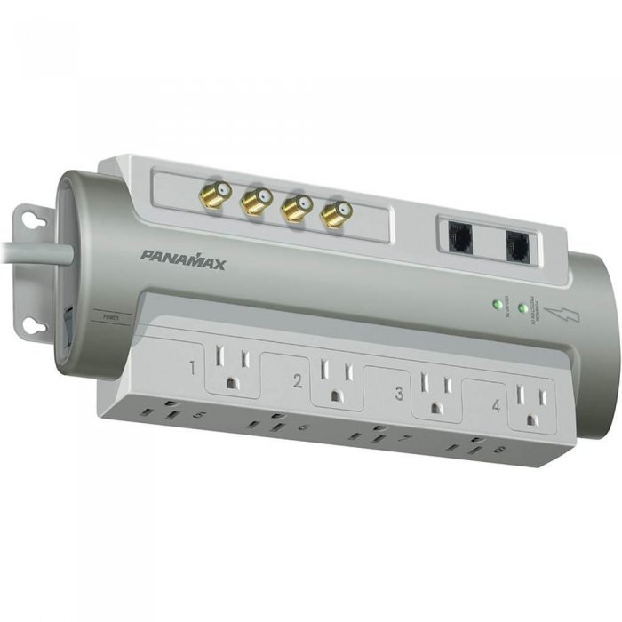 Panamax PM8-AV 8-Outlet Filtered Surge Protector and Telephone Equipment - Click Image to Close
