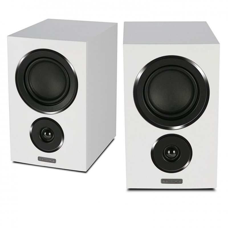Mission LX-2 Bookshelf Speaker (Each) WHITE