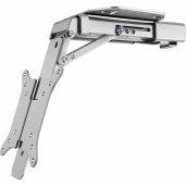 B-Tech BT7525 Under Cabinet TV & Flat Screen Mount for Screens up to 17" SILVER