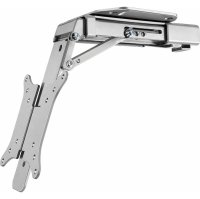 B-Tech BT7525 Under Cabinet TV &amp; Flat Screen Mount for Screens up to 17" SILVER