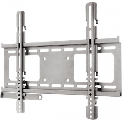 Monster SmartView 200M Fixed TV Wall Mount for TVs up to 100lb SILVER - Open Box