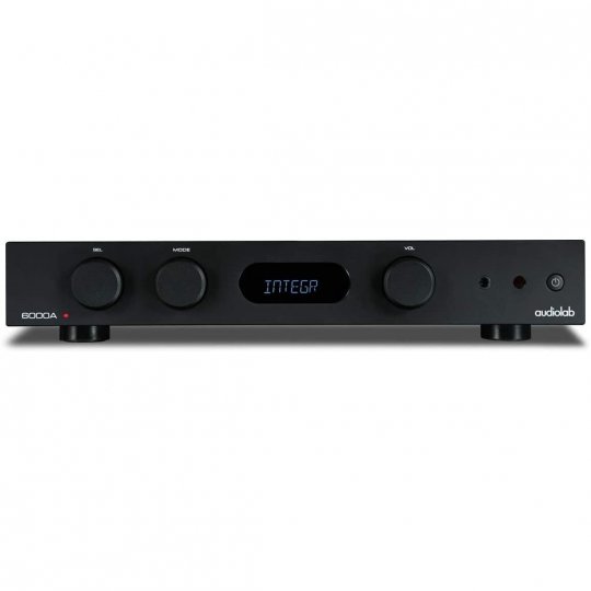 Audiolab 6000A 100 Watt Stereo Integrated Amplifier w Bluetooth BLACK - Open Box