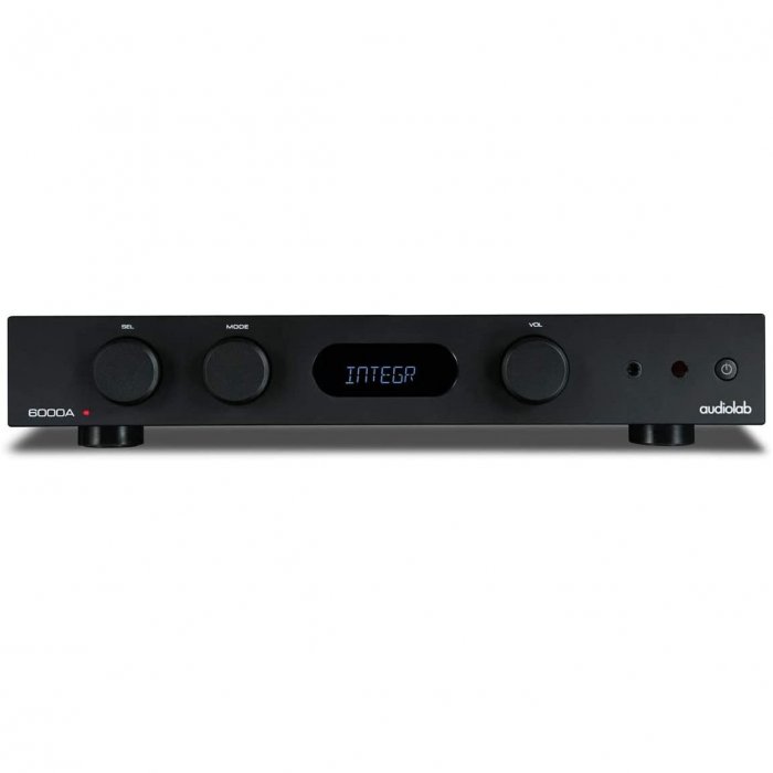Audiolab 6000A 100 Watt Stereo Integrated Amplifier w Bluetooth BLACK - Open Box - Click Image to Close