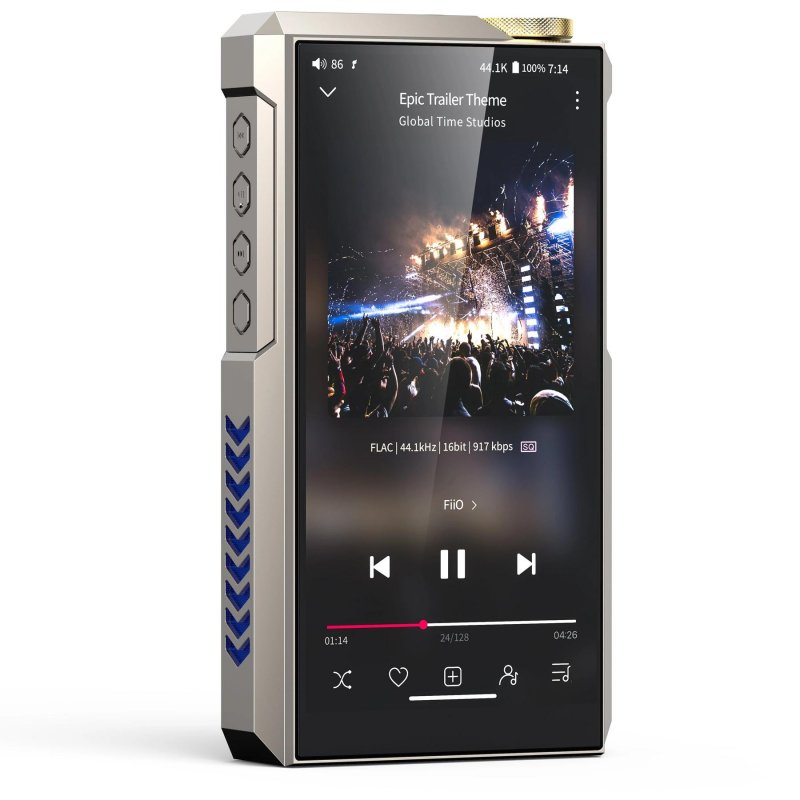 FiiO M27 Flagship DAP Portable Audio Player TITANIUM