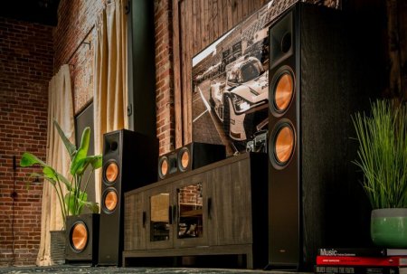 Description image for Klipsch RP-8000FW II 8" Floorstanding Speaker (Each) WALNUT