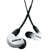 Shure AONIC 215 Sound Isolating Earphones w Dynamic Microdriver WHITE