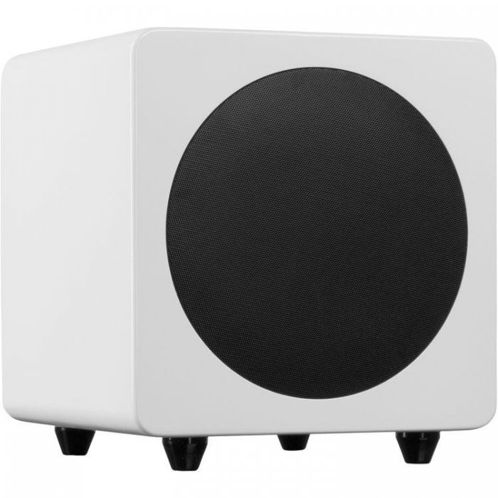 Kanto SUB8GW 8-Inch Active Subwoofer GLOSS WHITE - Open Box - Click Image to Close
