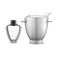 Breville BBA600XL 3 Quart Mixing Bowl with Scraper Whisk SILVER