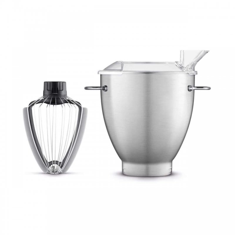 Breville BBA600XL 3 Quart Mixing Bowl with Scraper Whisk SILVER