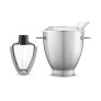 Breville BBA600XL 3 Quart Mixing Bowl with Scraper Whisk SILVER