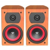 Cerwin Vega LA14 4-Inch 2-Way Bookshelf Speaker (Pair) COGNAC