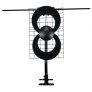 ClearStream C2-V-CJM 2V Indoor/Outdoor HDTV Antenna with Mount 60 Mile Range