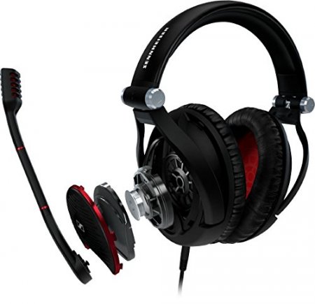 Description image for Sennheiser GAME ZERO Closed Ear Cup Professional Noise Blocking PC Gaming Headset WHITE