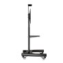Rocelco VSTC Standard TV Cart for Screens up to 75"/100lbs