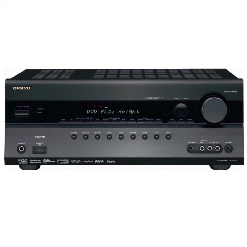 Onkyo TX-SR607 7.2 A/V Receiver Faroudja DCDi Edge & HDMI v1.3a