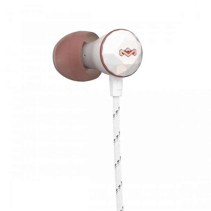 House of Marley 'Nesta' In-Ear Headphones ROSE-GOLD - Click Image to Close