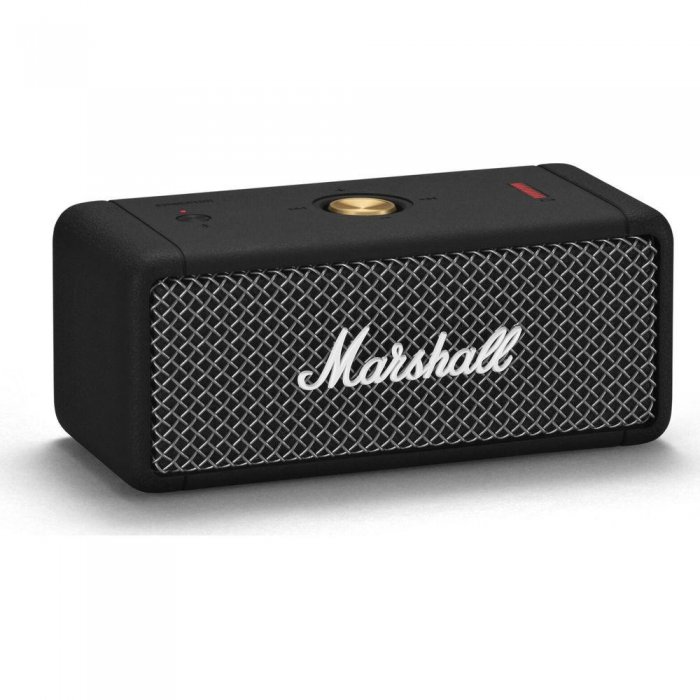 Marshall Emberton Portable Waterproof Bluetooth Speaker BLACK - Click Image to Close