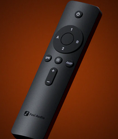 Description image for Fosi Audio LC30 VU Meter Amplifier Speaker Selector BLACK