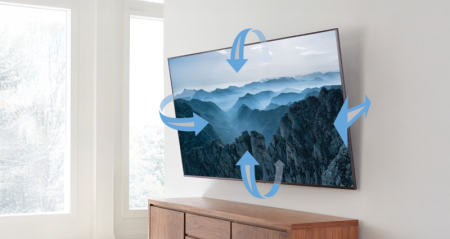 SANUS VDLT17 Advanced Tilt 4D TV Wall Mount Black