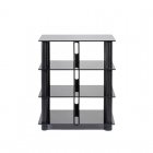 NorStone Epur 4 HiFi Cabinet 4 Shelves Rack (Each) BLACK SATIN
